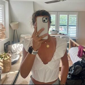 White Corset Top